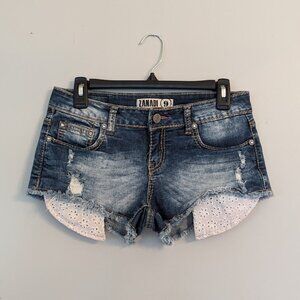 Zanadi Jean Shorts, Size 9